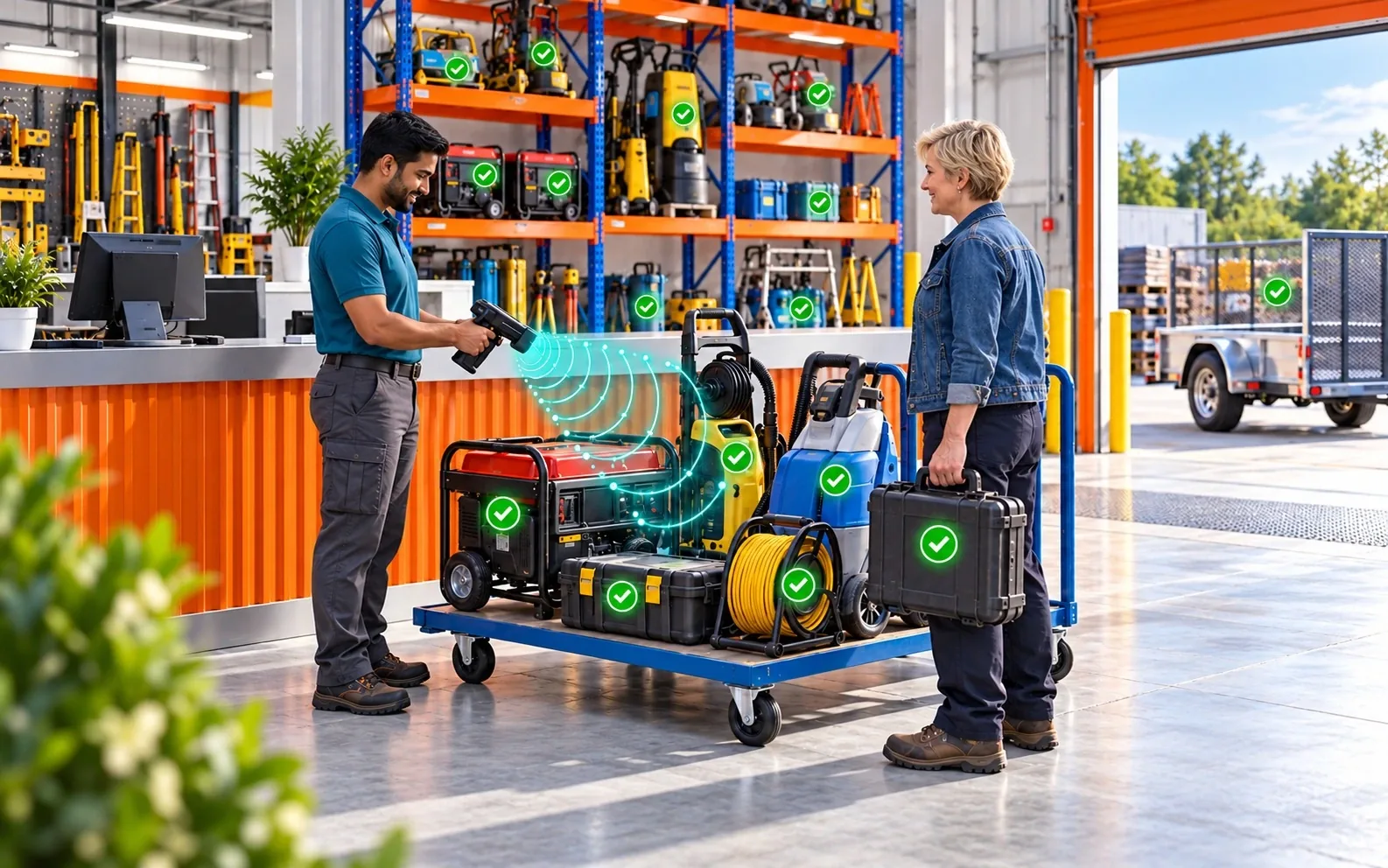 Rental equipment managed with Rentify